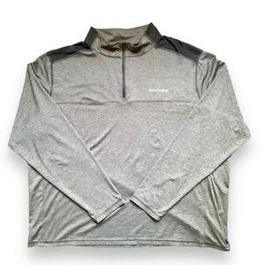 NWOT Columbia Omni-Wick Plus Size 1/4 Zip Pullover